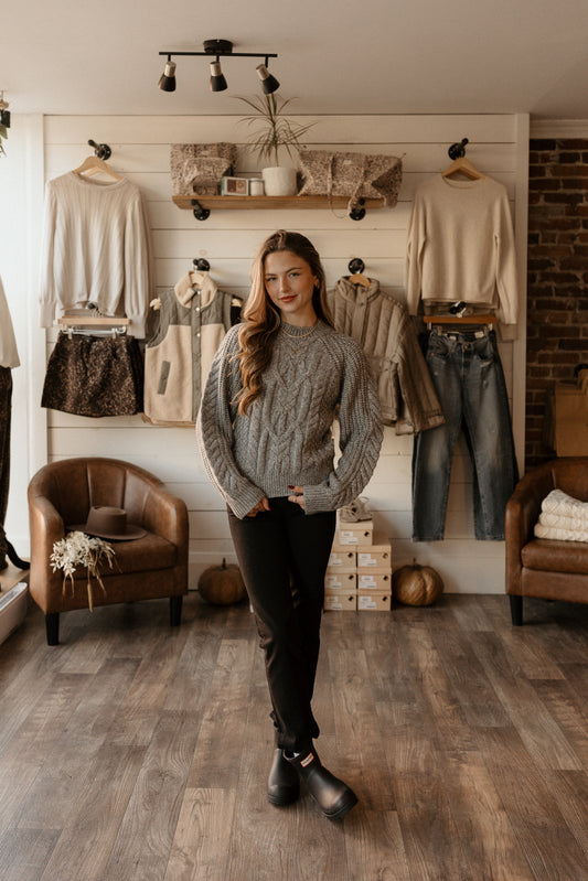 Jayda | Cable Knit Sweater