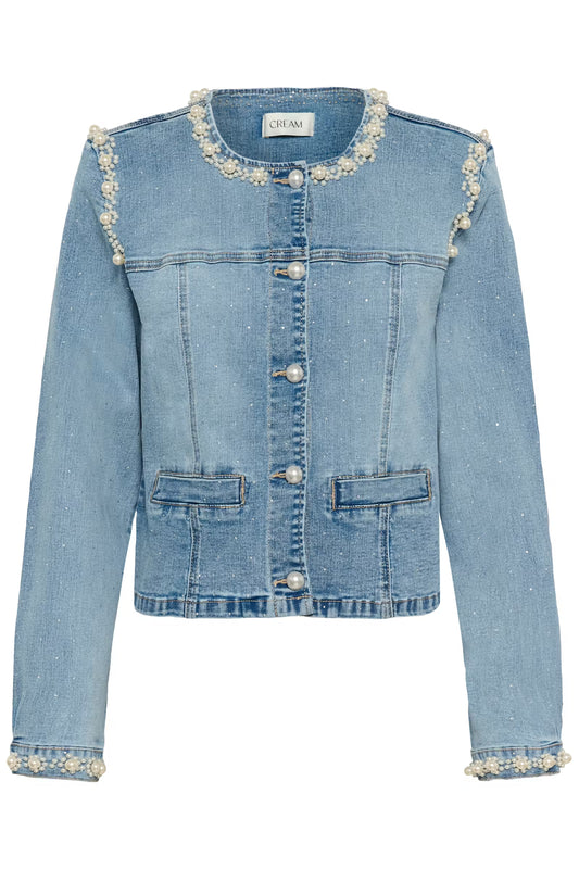 Sio | Pearl Denim Jacket