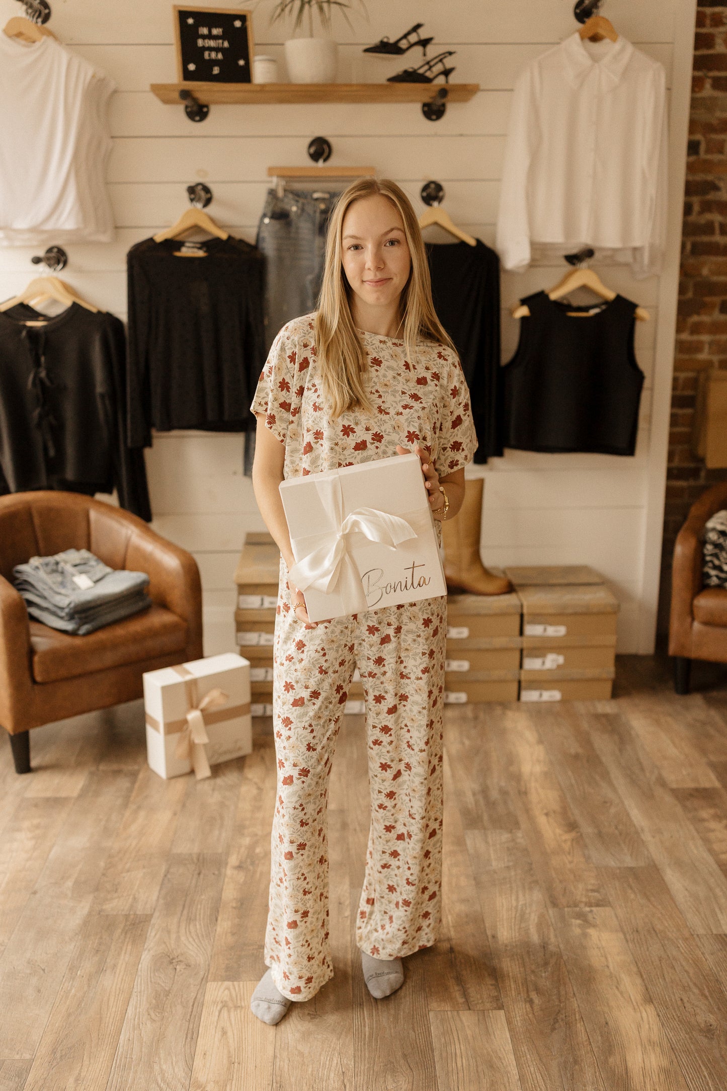 Holiday Floral | PJ Set