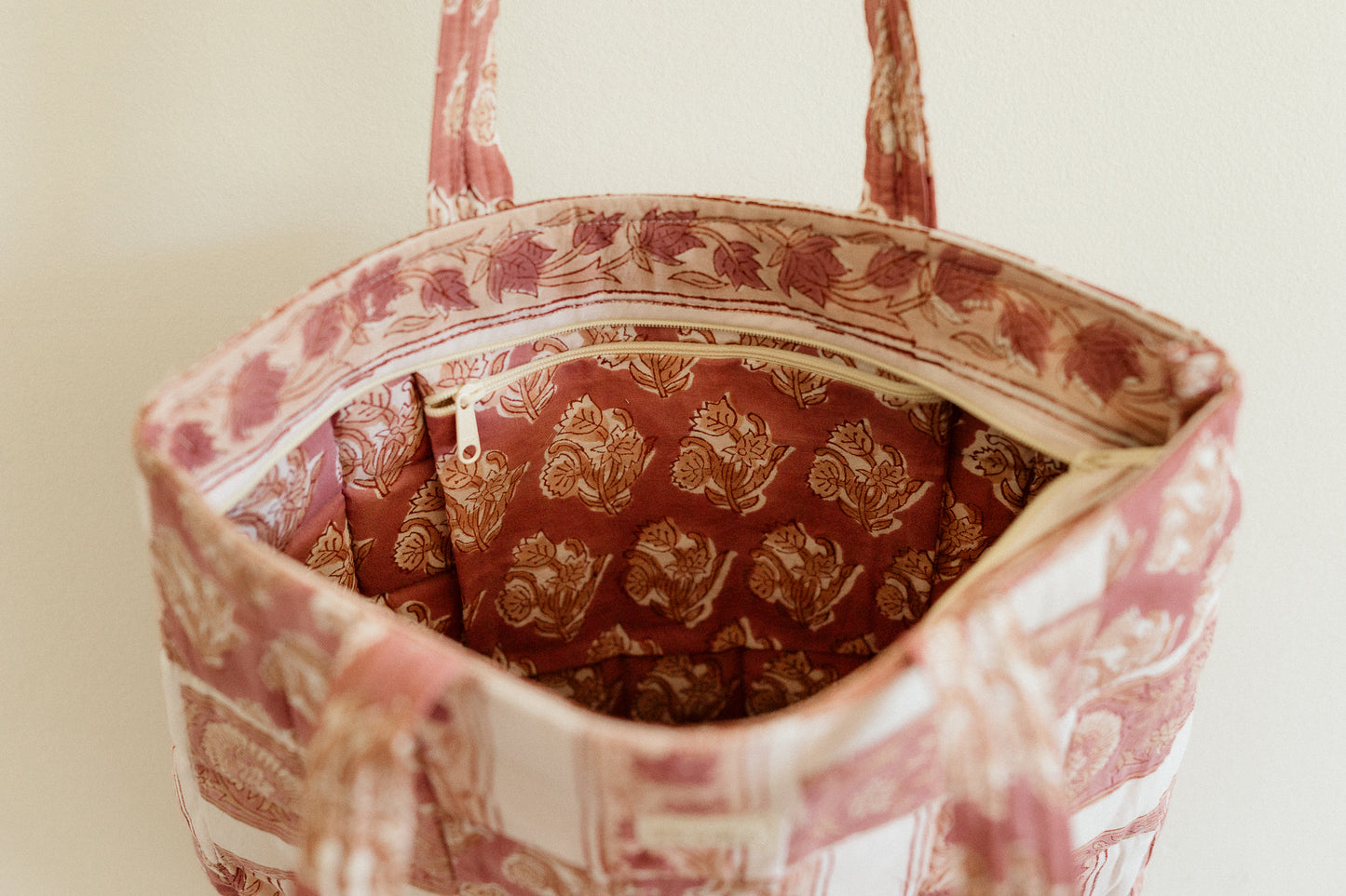Bonita Patchwork Quilted Mini Tote Bag