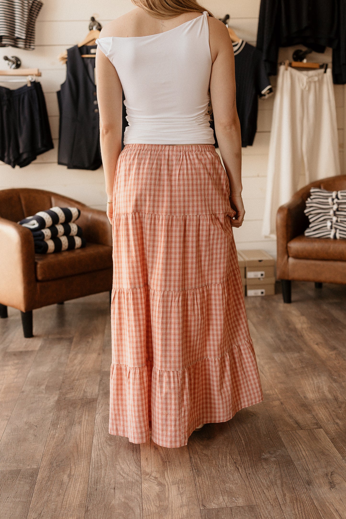 Kirra | Checked Skirt