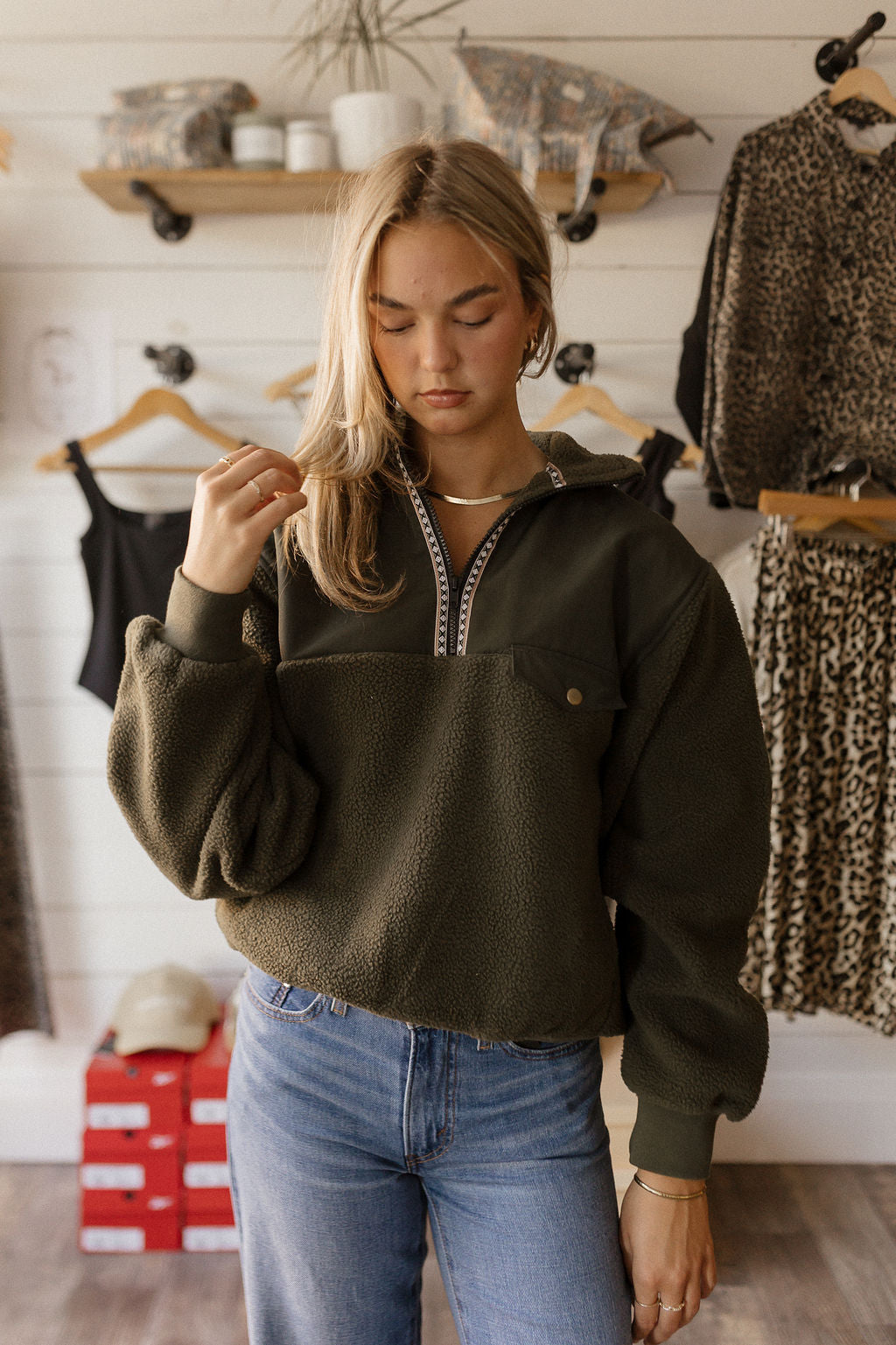 Sherpa | Fleece Sweater