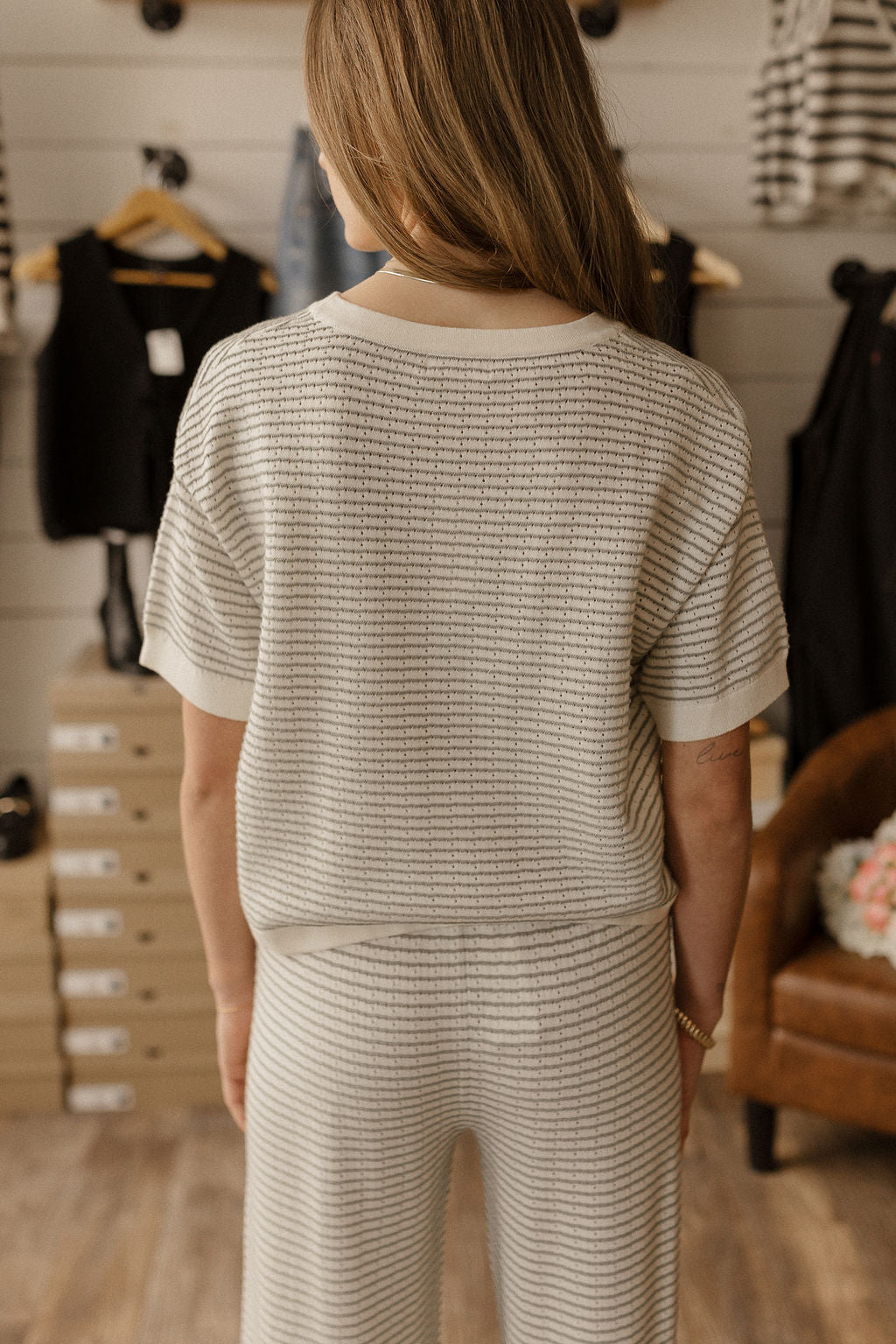 Knit Wide Leg | Pant