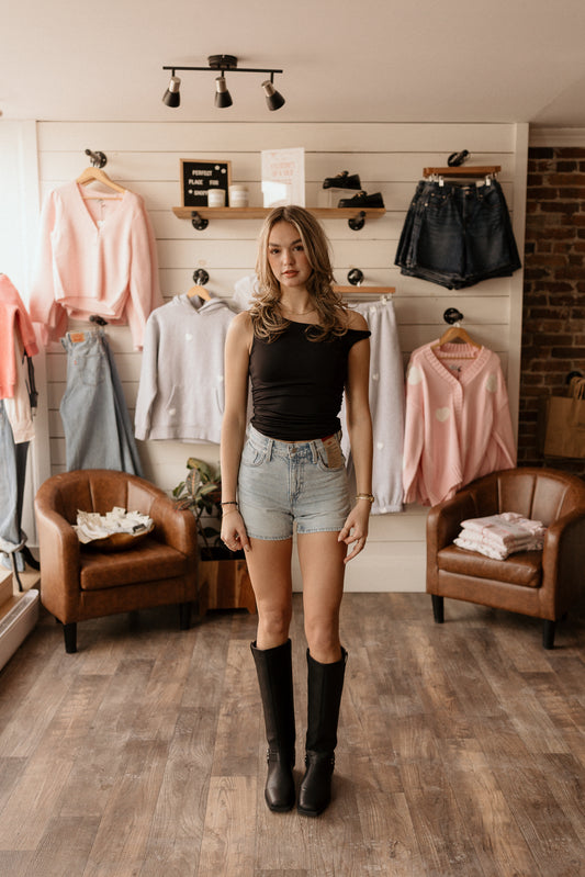 Charlotte Ruched Top | Second Skin