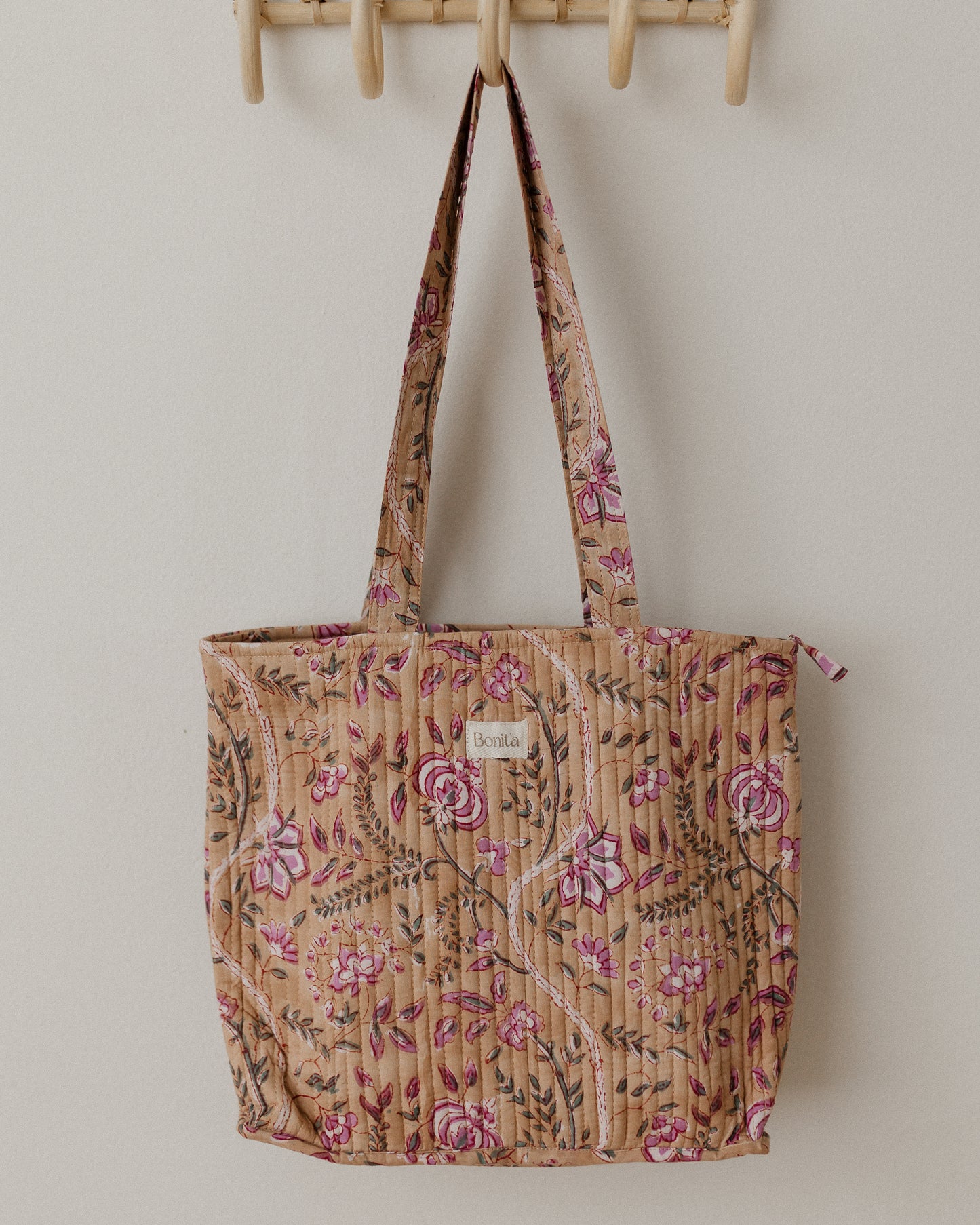 Bonita Quilted XL Tote Bag