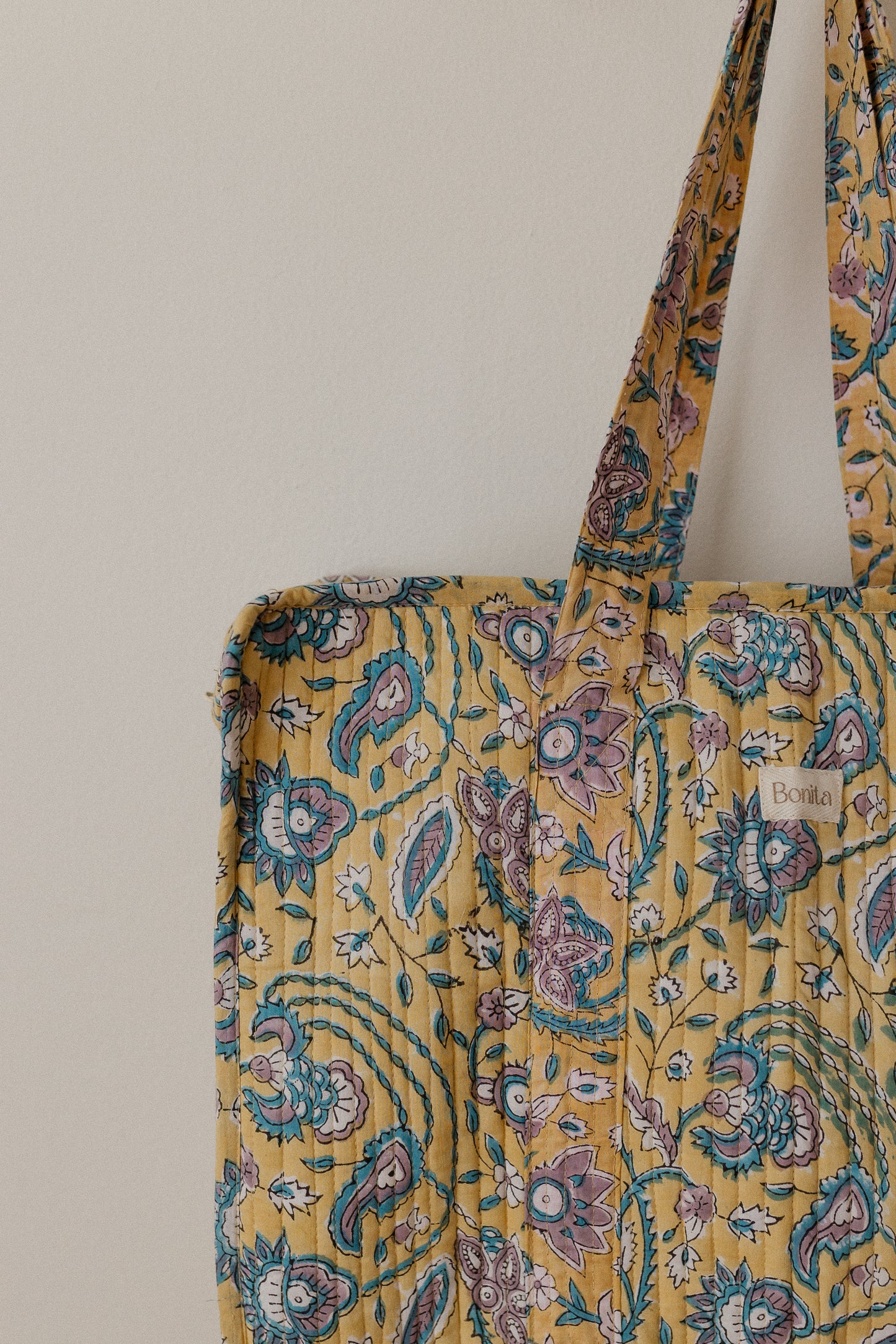 Bonita Quilted XL Tote Bag