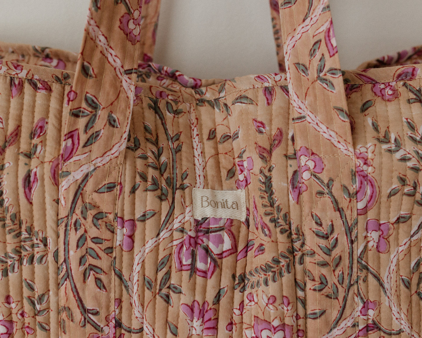 Bonita Quilted XL Tote Bag