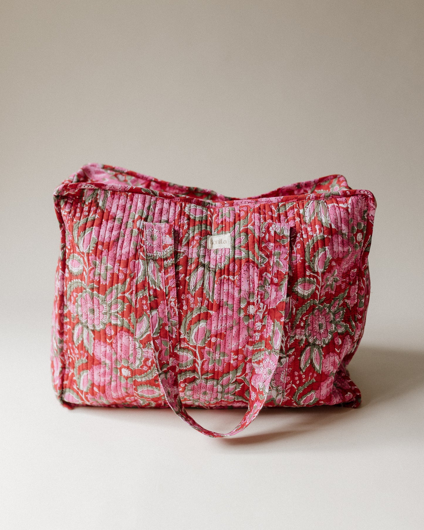 Bonita Quilted XL Tote Bag