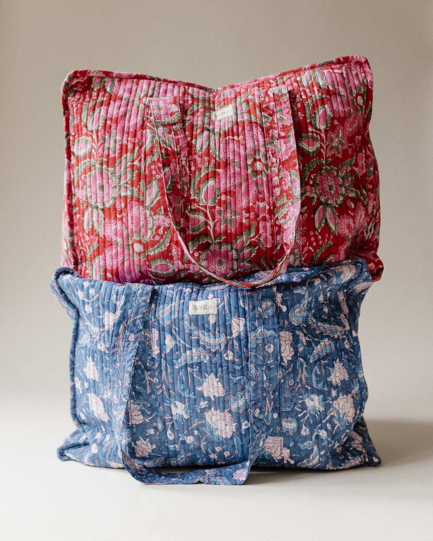 Bonita Quilted XL Tote Bag
