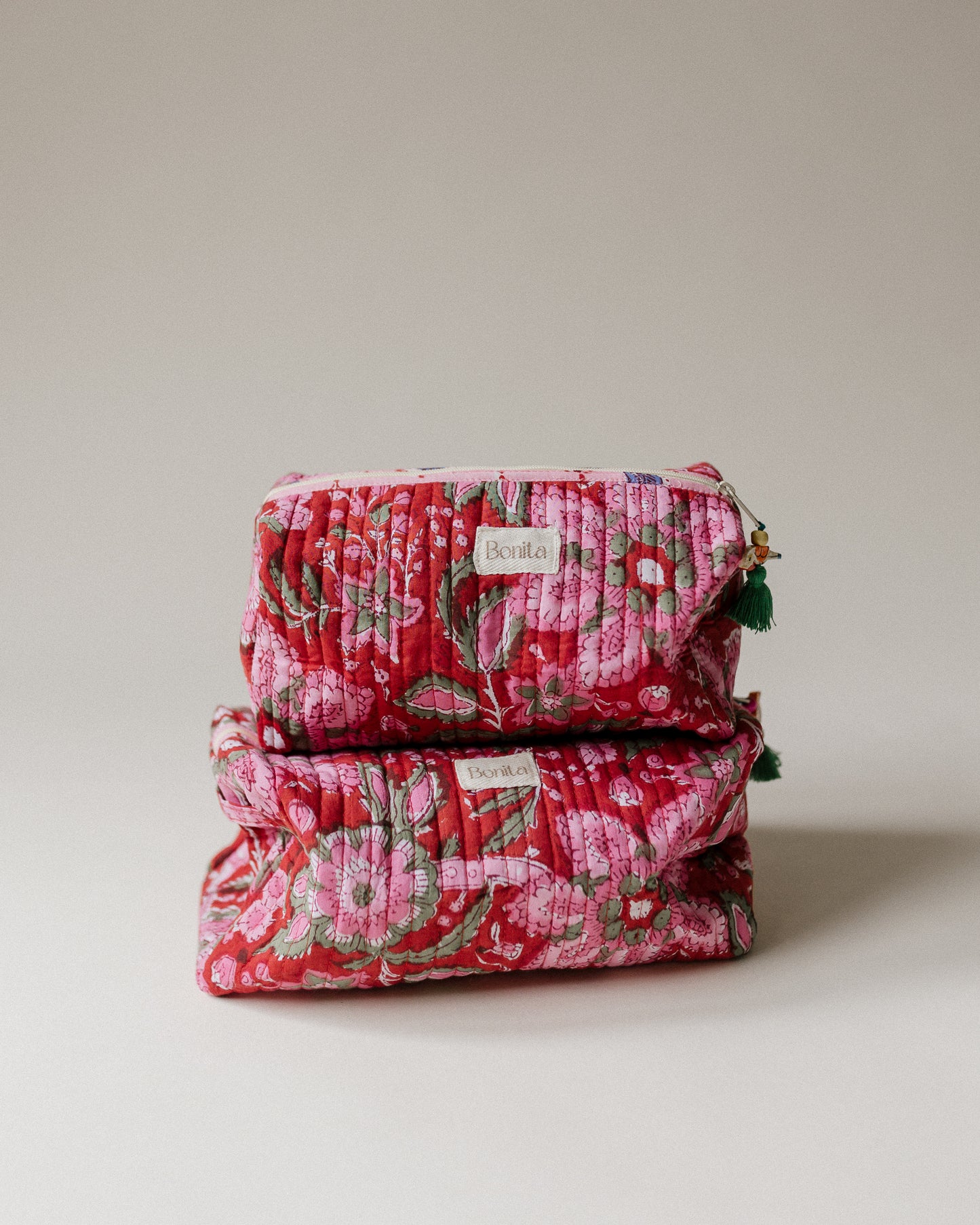 Bonita Quilted MED Cosmetic Bags