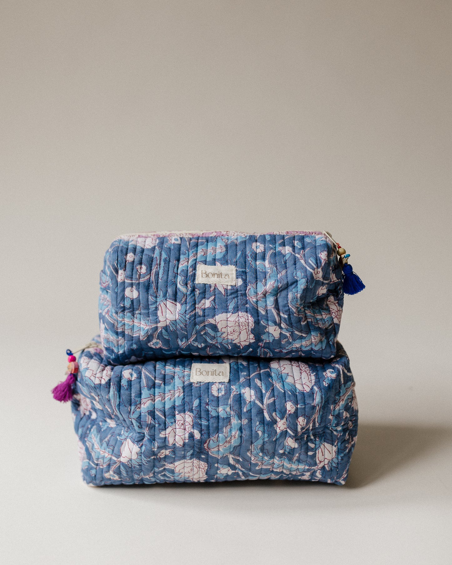 Bonita Quilted MED Cosmetic Bags