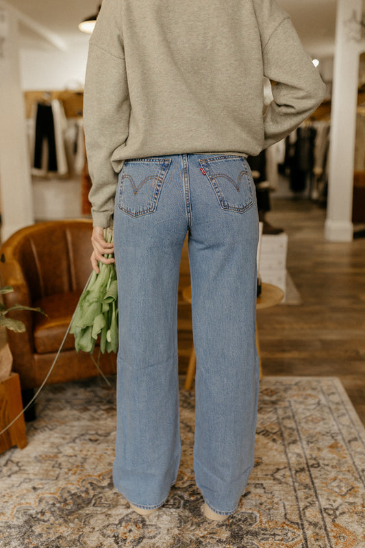 Levi's Ribcage Wide Leg | Denim