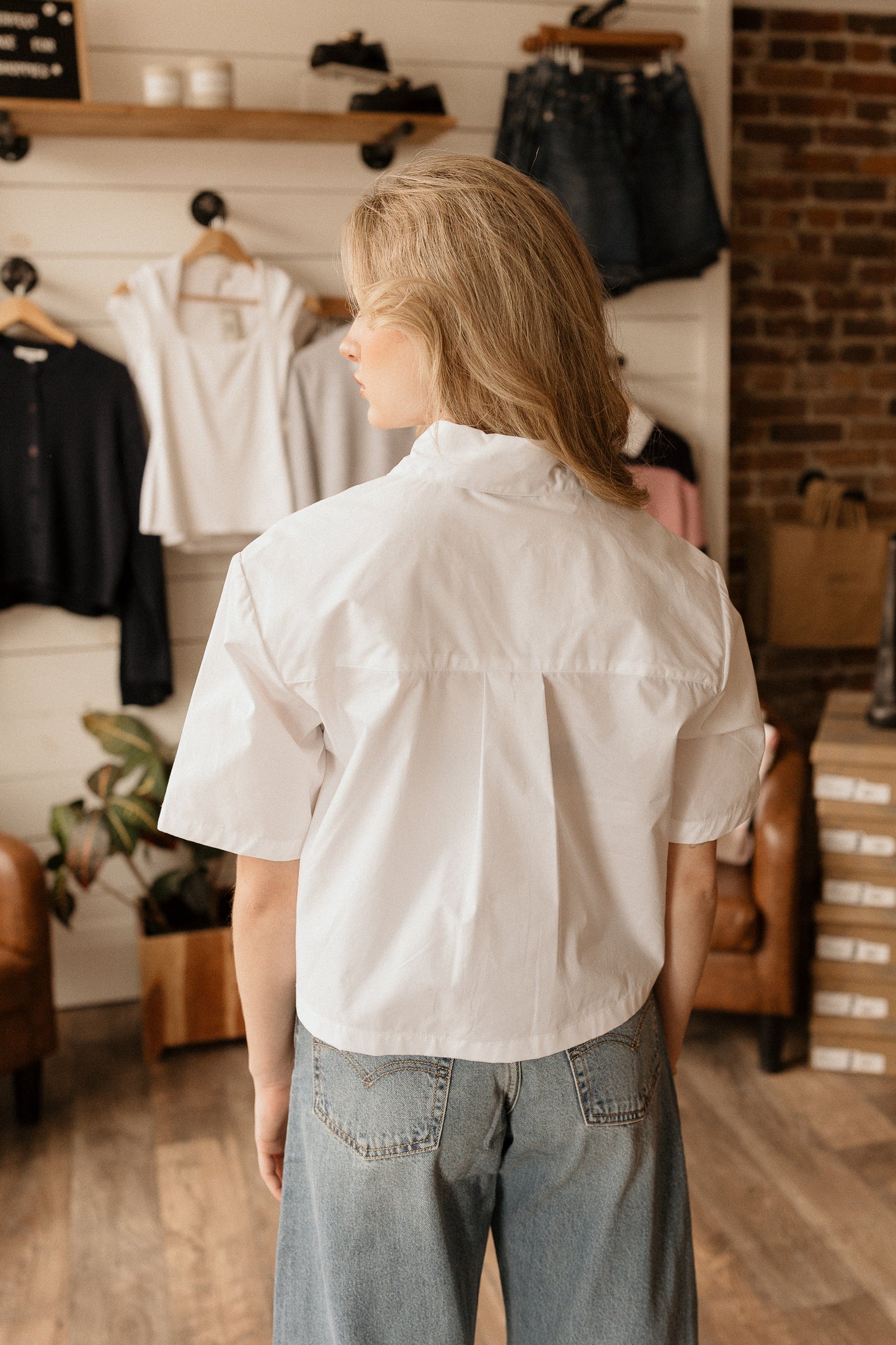 Selena | Poplin Blouse