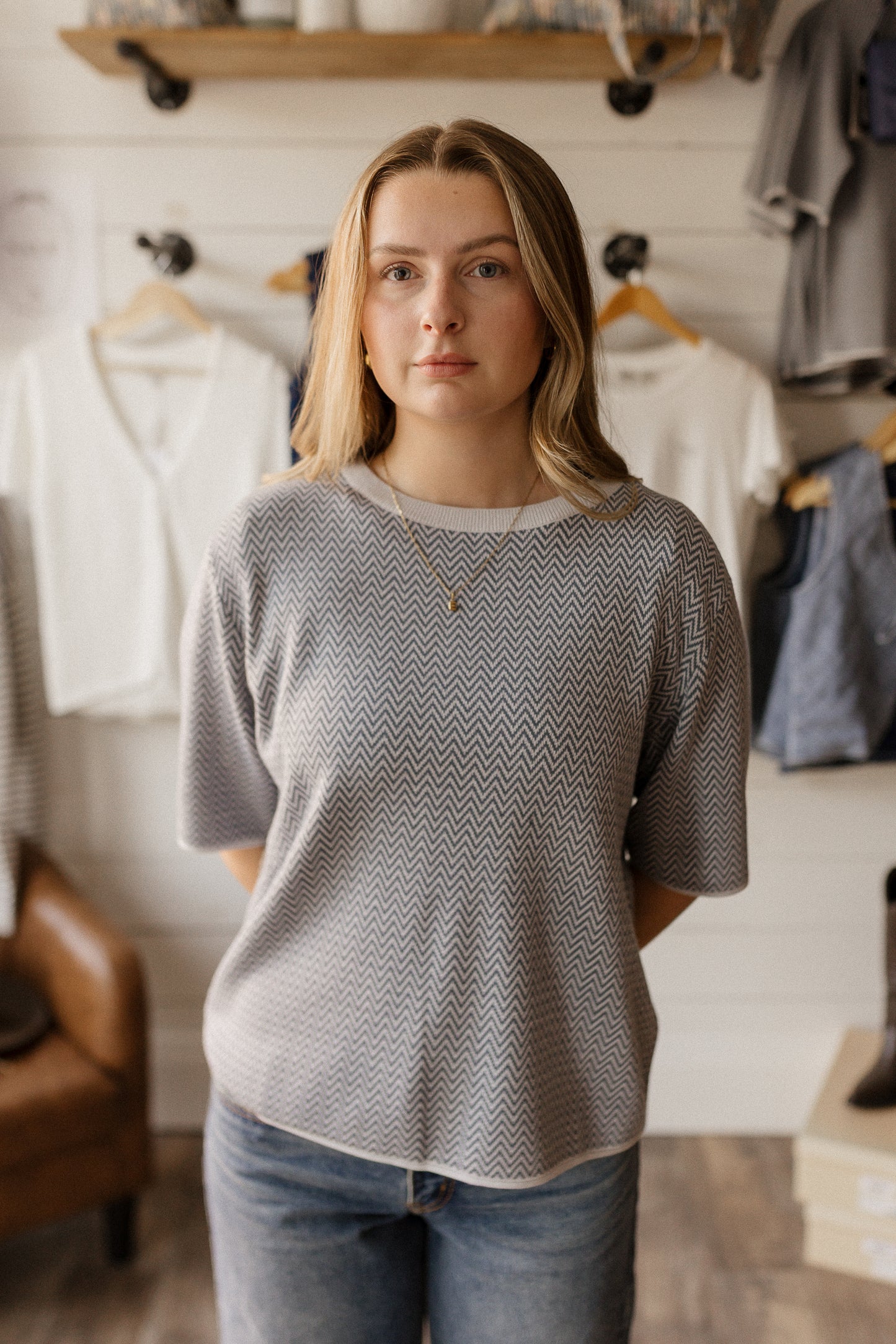 Emillia | Knitted Shirt