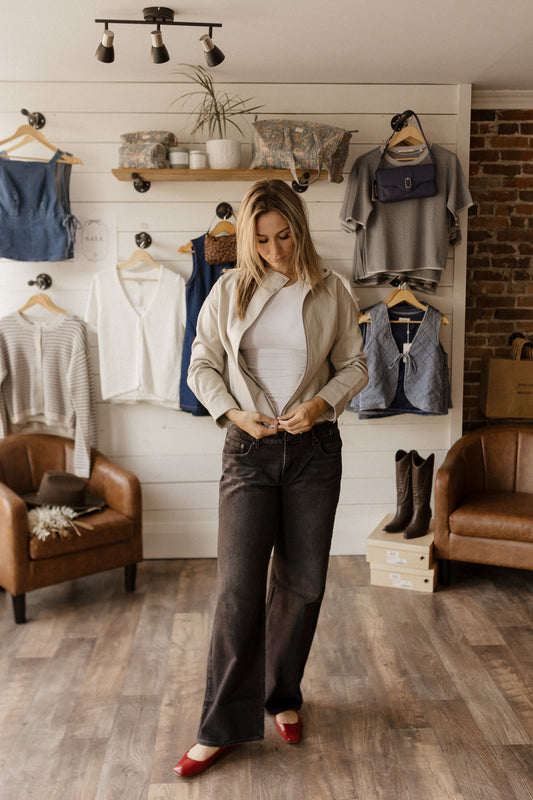 Sherri Faux Leather | Jacket