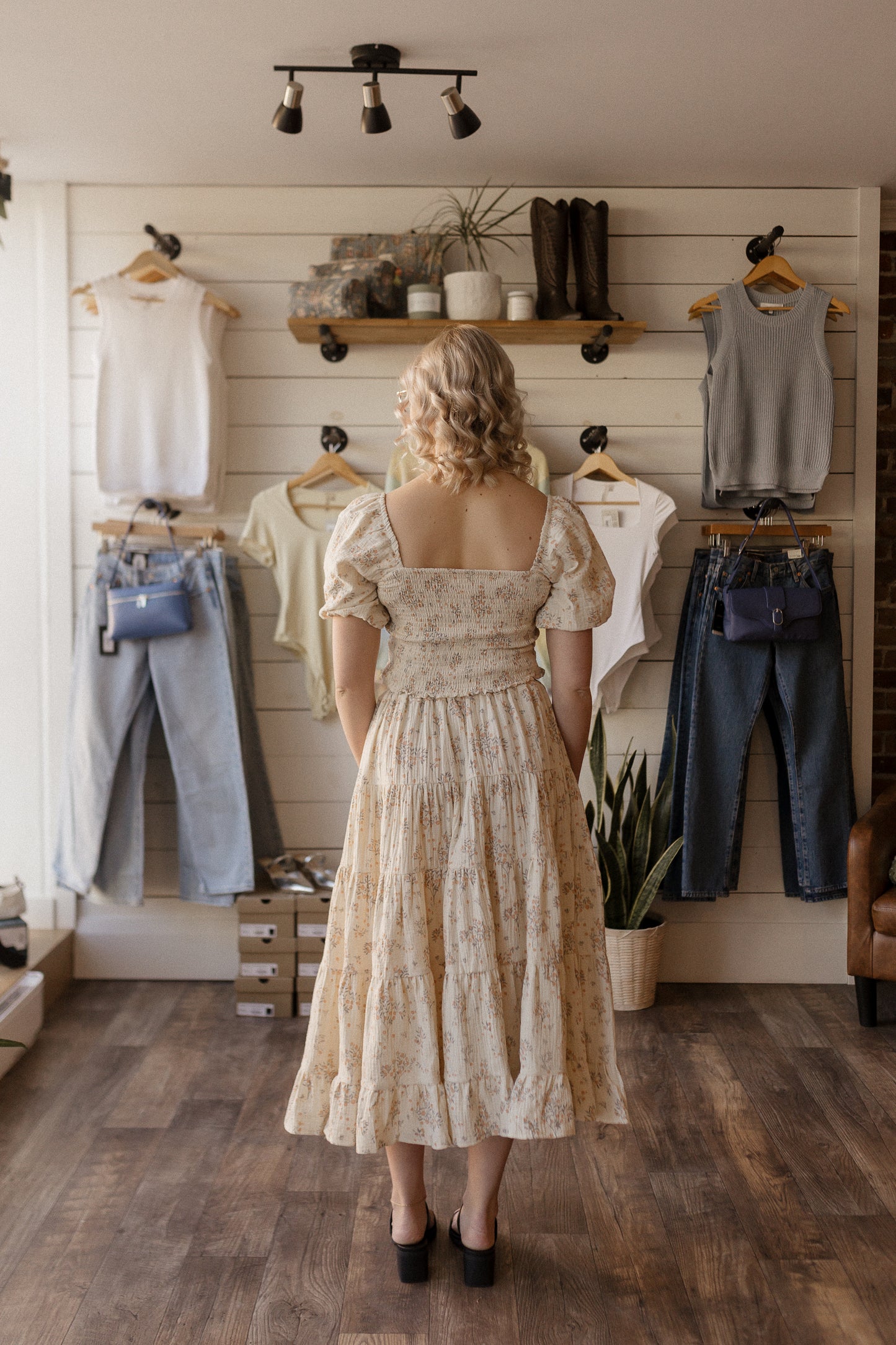 Citrus Grove | Tiered Maxi Skirt