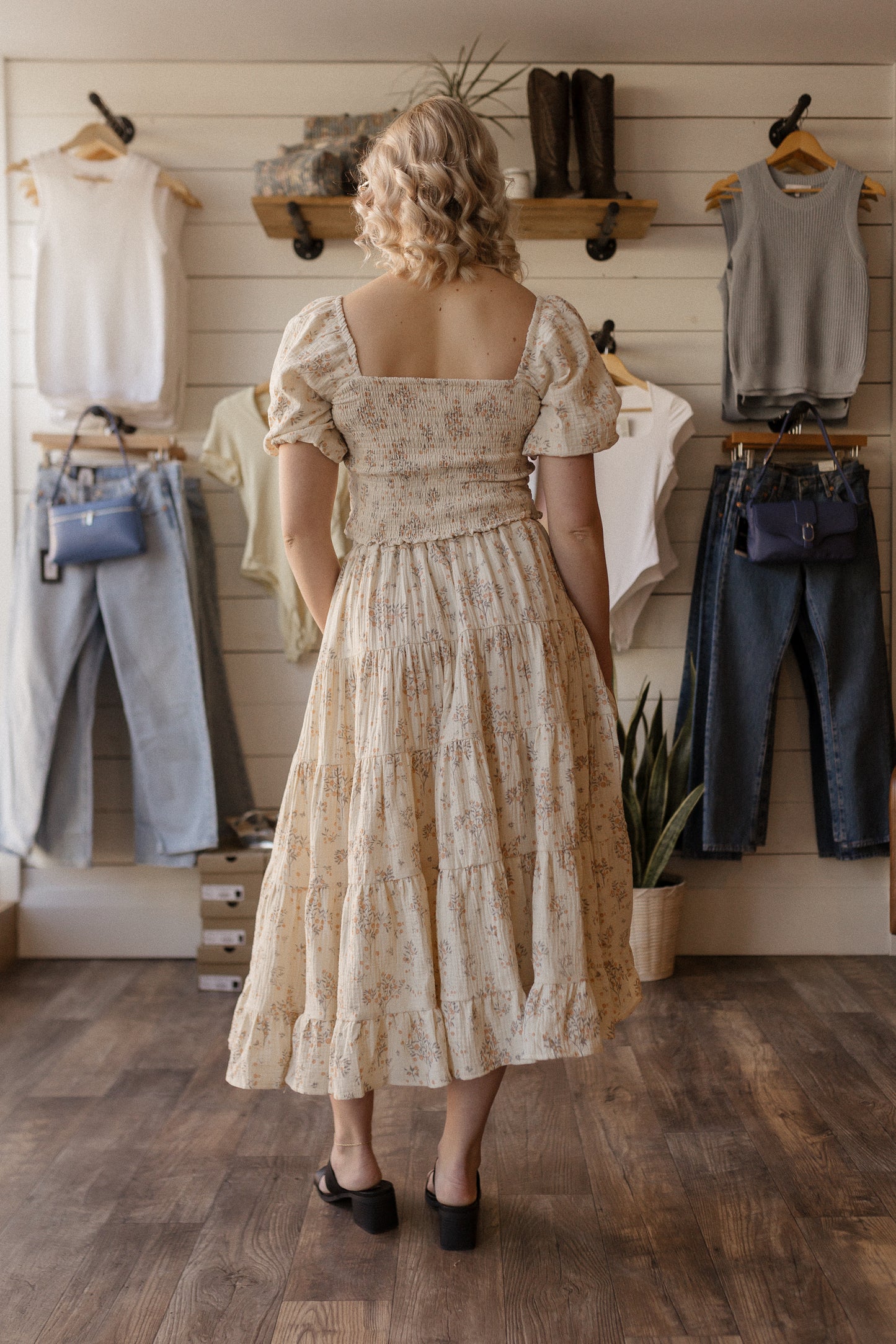 Citrus Grove | Tiered Maxi Skirt