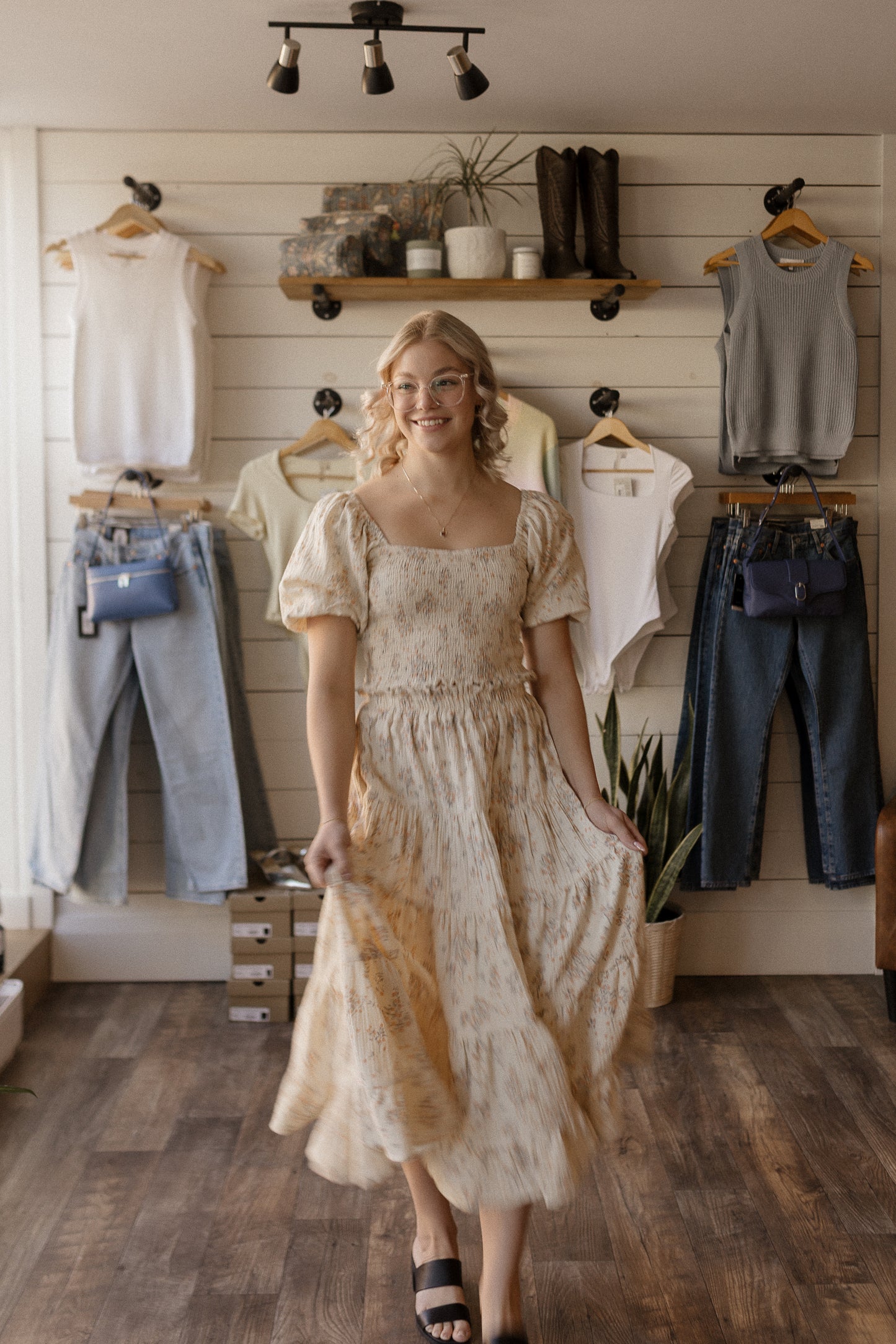 Citrus Grove | Tiered Maxi Skirt