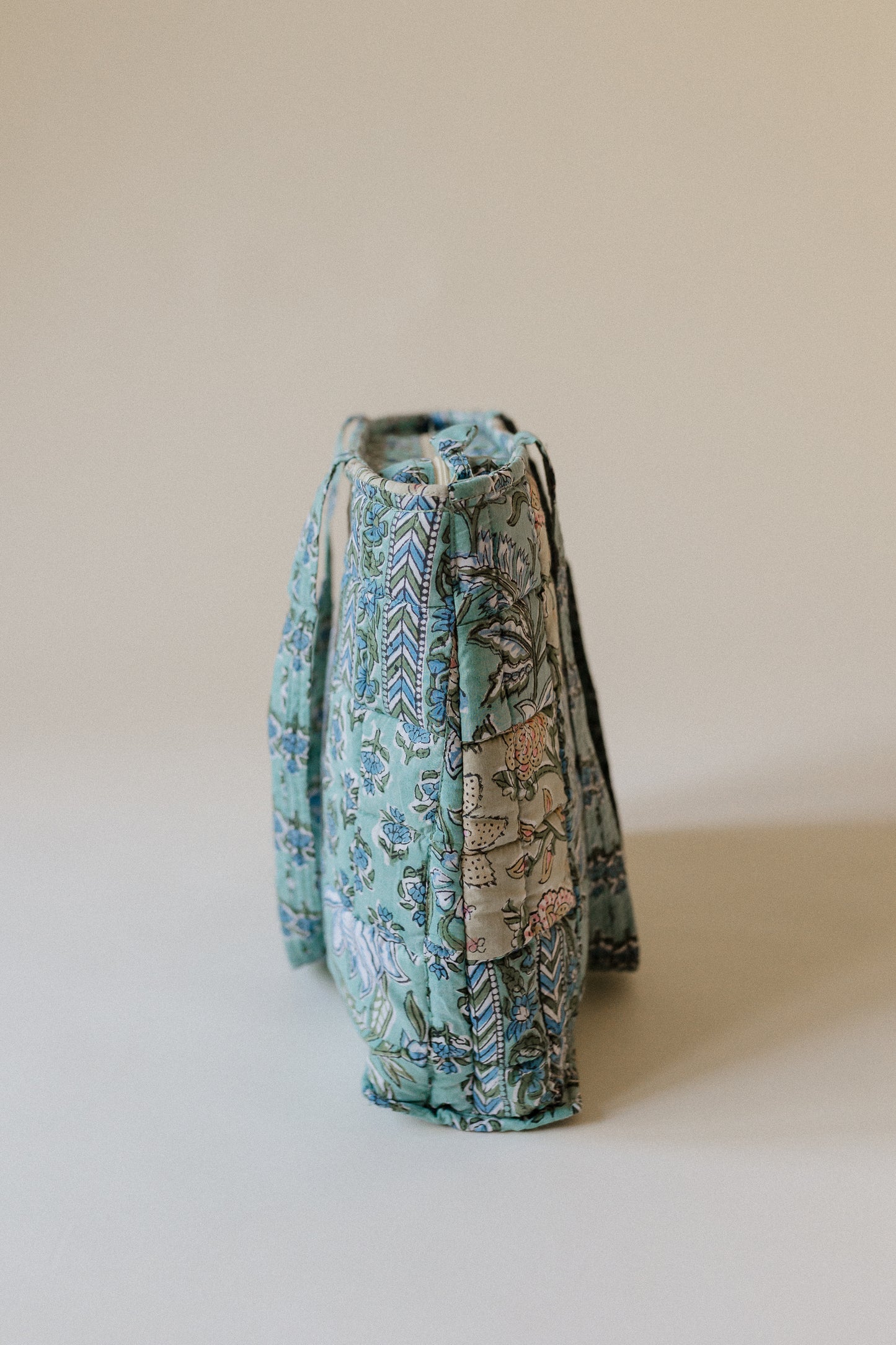 Bonita Patchwork Quilted Mini Tote Bag