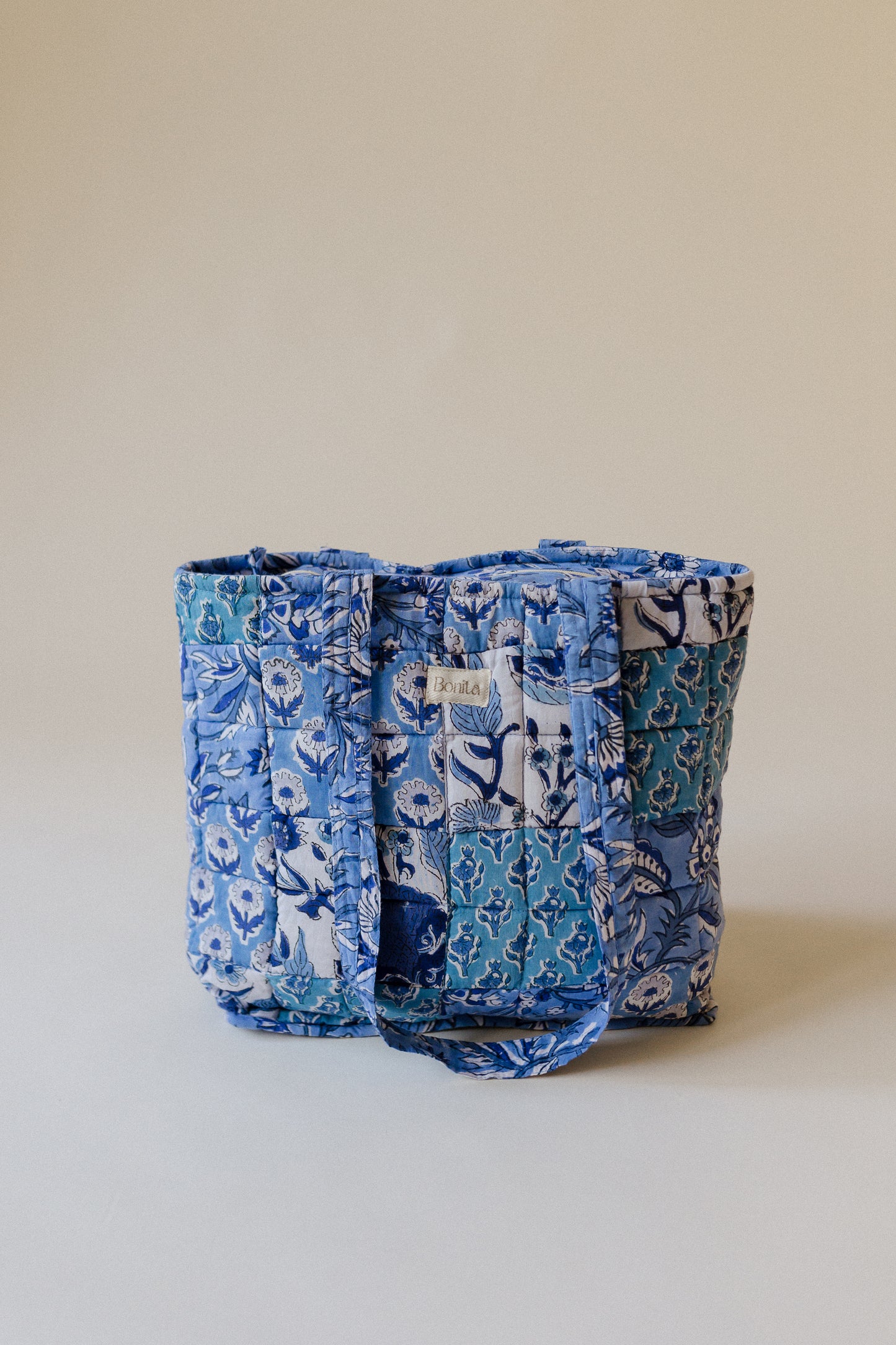 Bonita Patchwork Quilted Mini Tote Bag