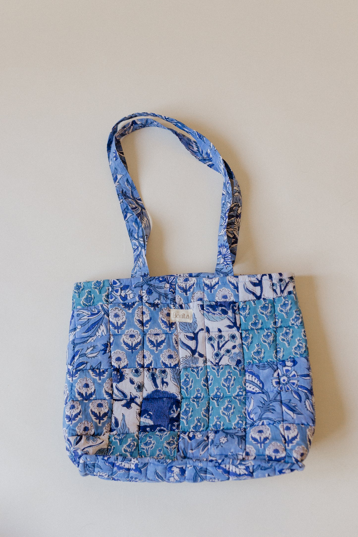 Bonita Patchwork Quilted Mini Tote Bag