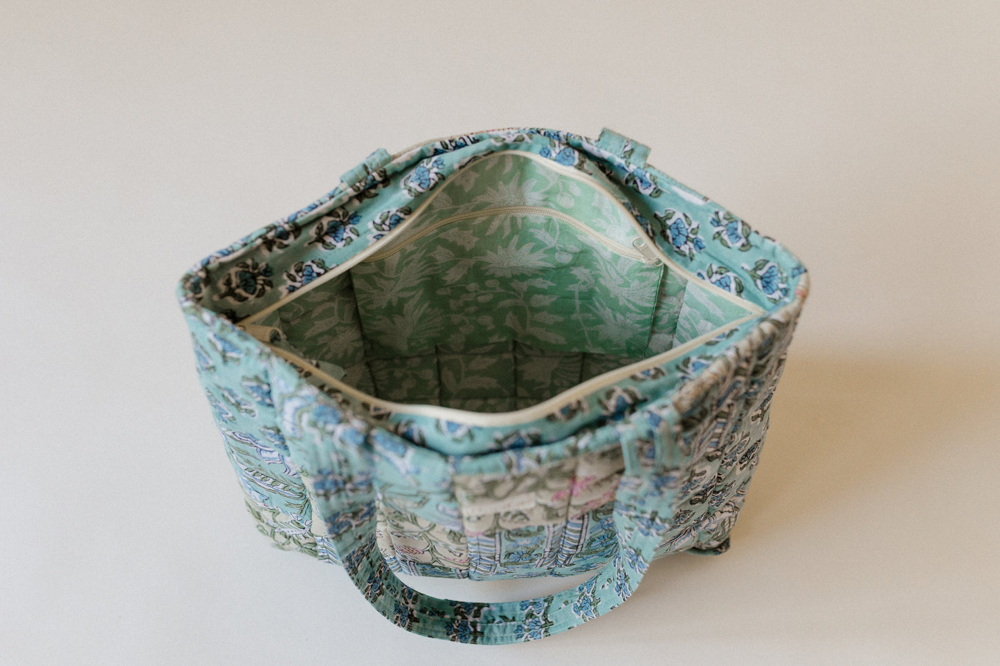Bonita Patchwork Quilted Mini Tote Bag