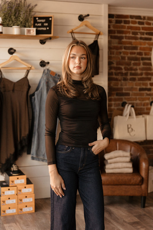 Bre | Cowl Neck Top
