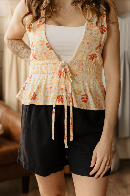 Wildflower | Tie Top