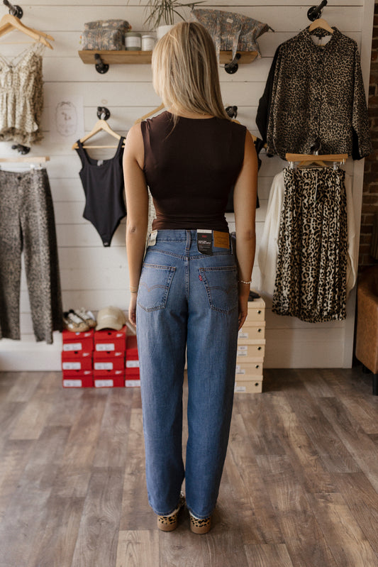 Baggy Dad | Denim (32 length)