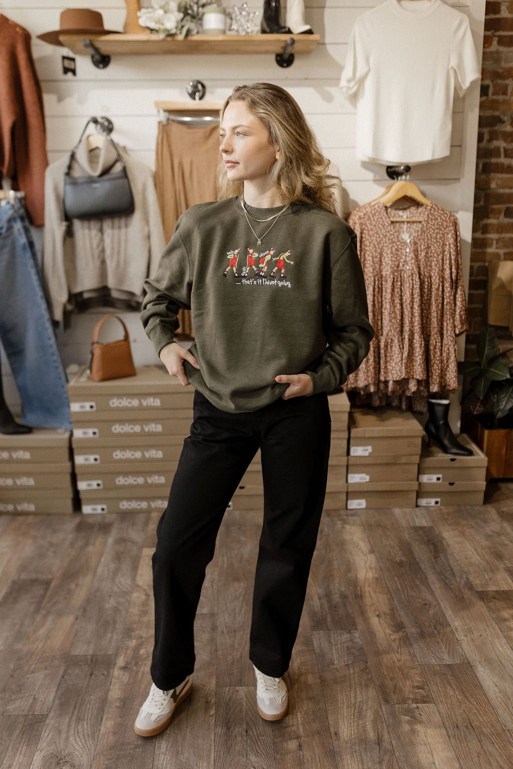 That’s it I’m not going | Crewneck