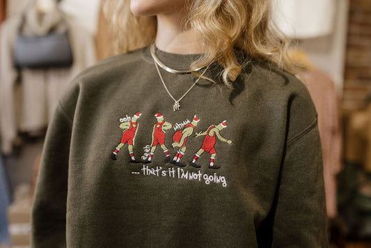 That’s it I’m not going | Crewneck