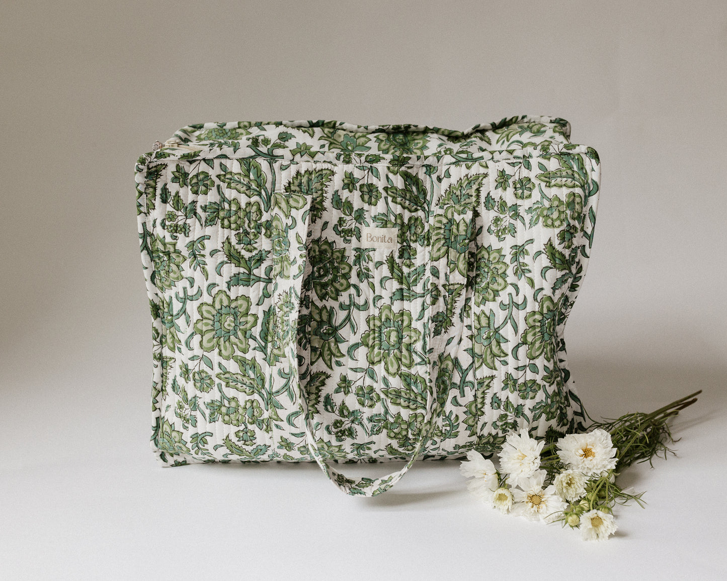 Bonita Quilted XL Tote Bag