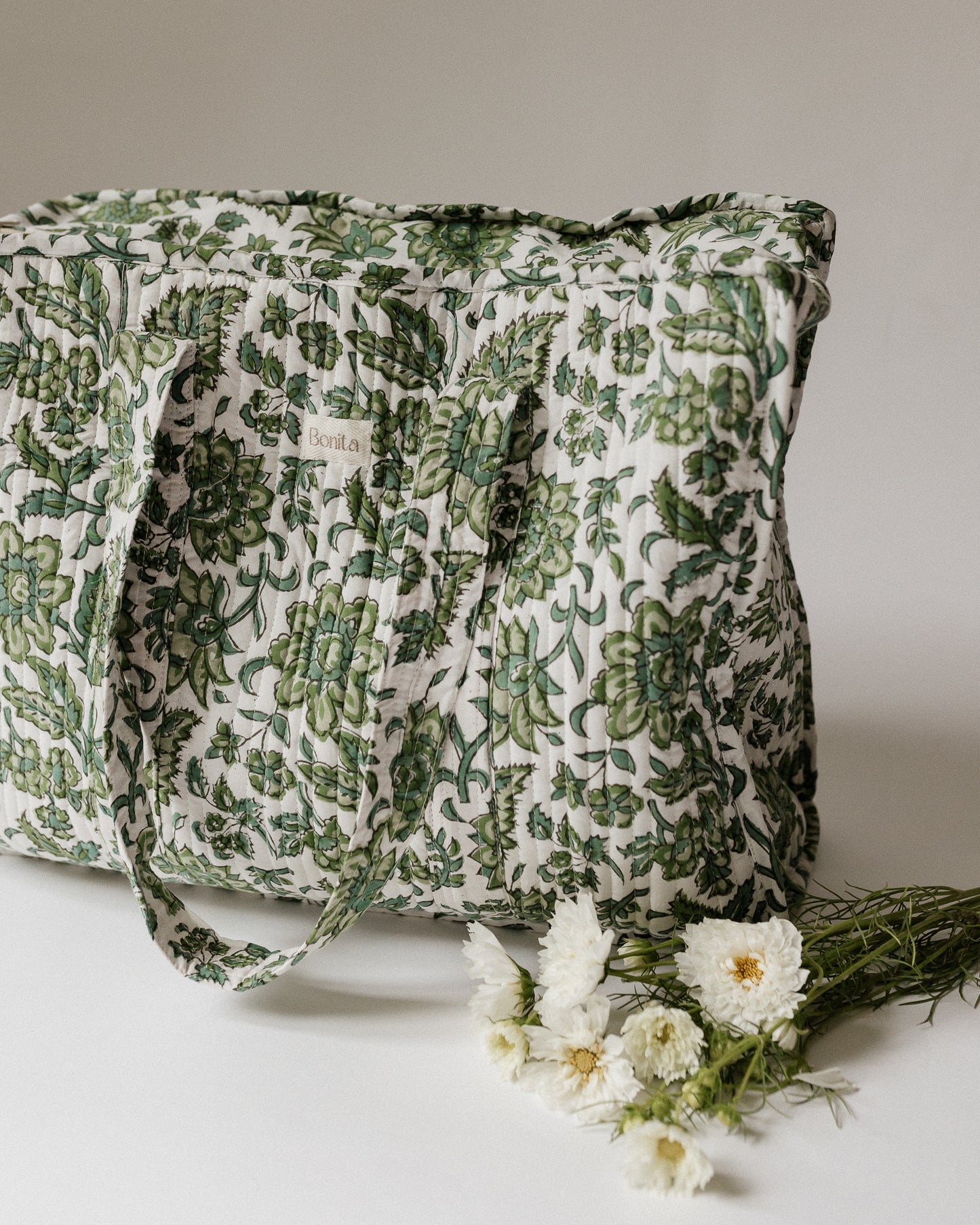 Bonita Quilted XL Tote Bag