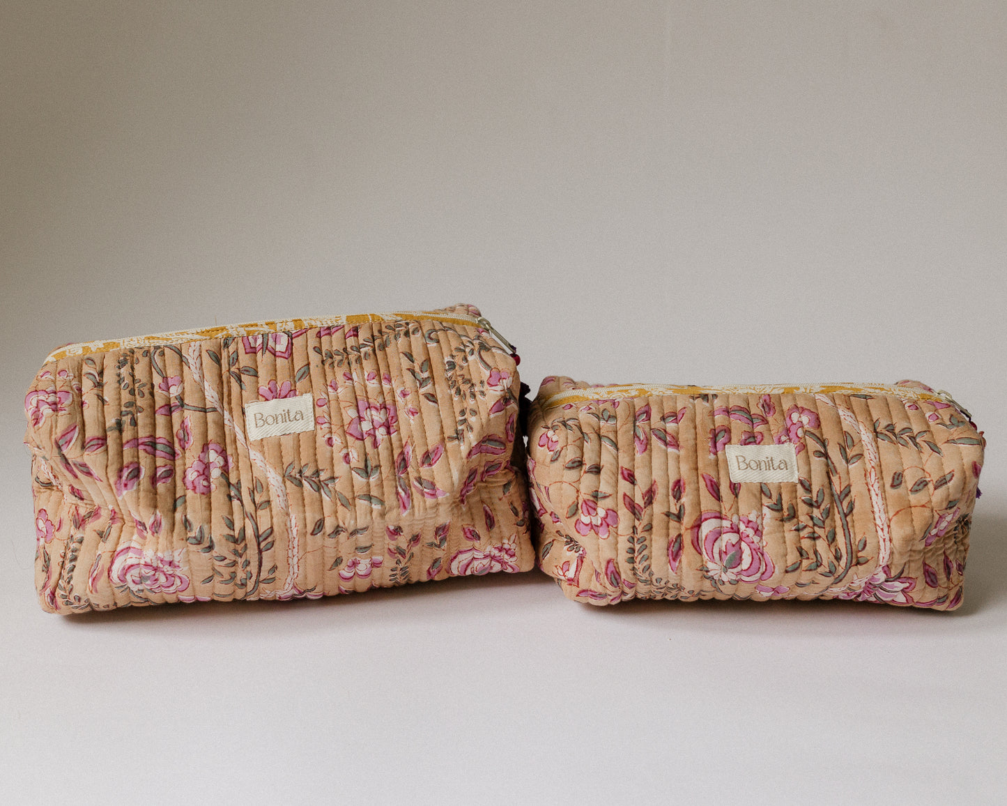 Bonita Quilted MED Cosmetic Bags