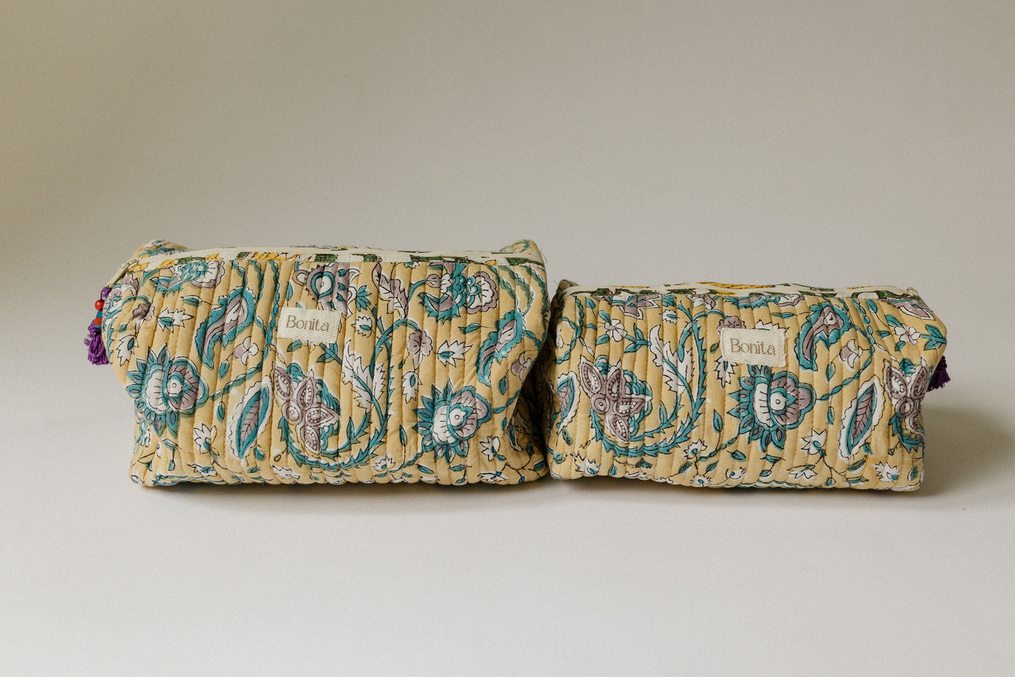 Bonita Quilted MED Cosmetic Bags