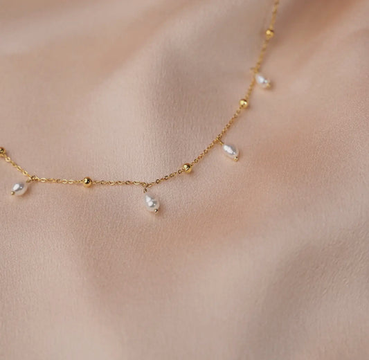 Pearl Ball Chain | Necklace