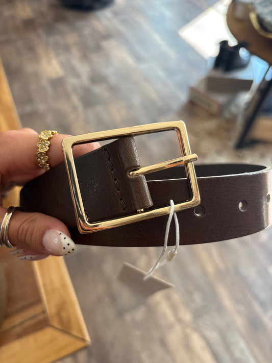 Ann | Leather Belt (brown)