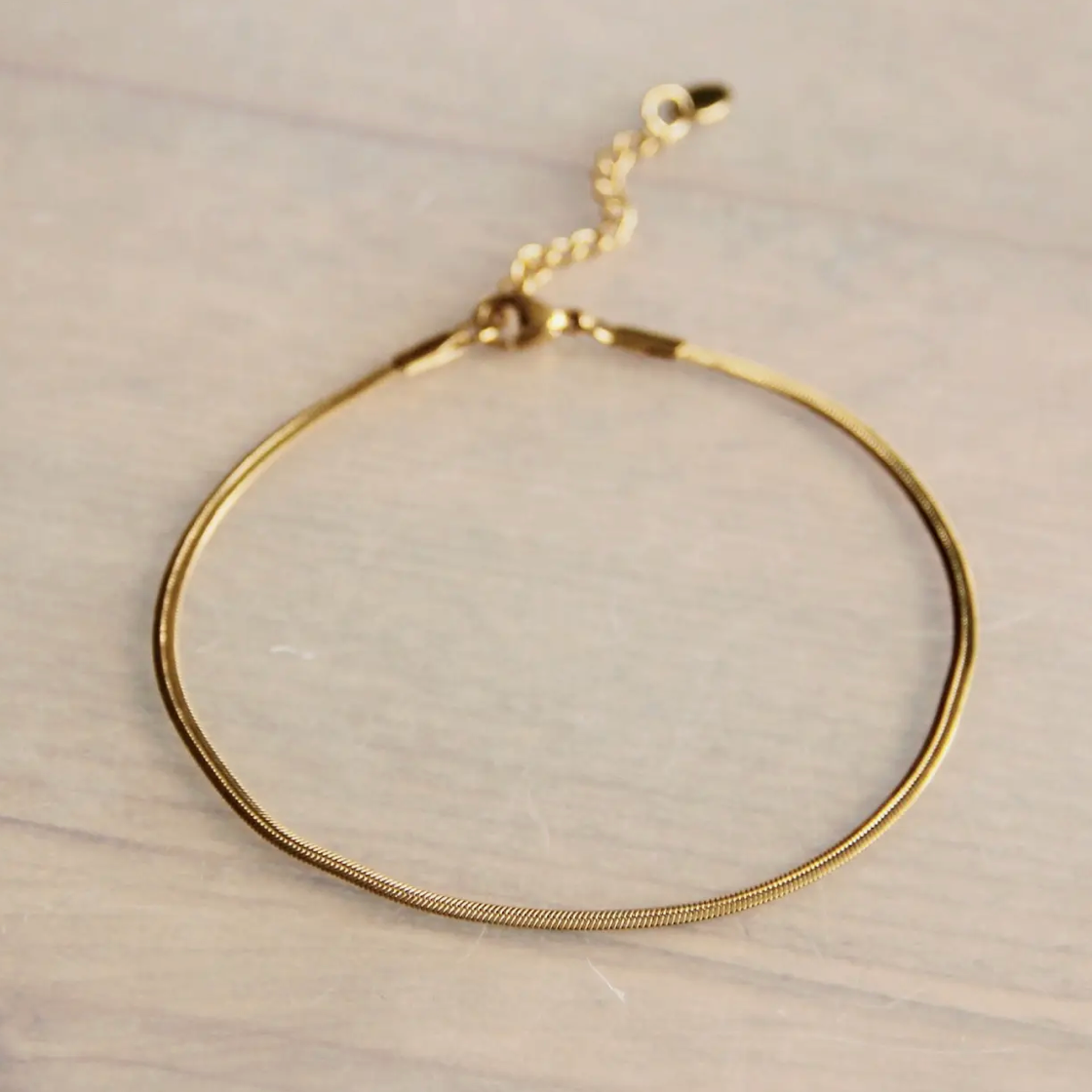 Gold Snake | Anklet