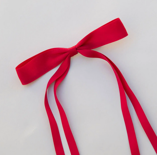 Red | Hair Bow