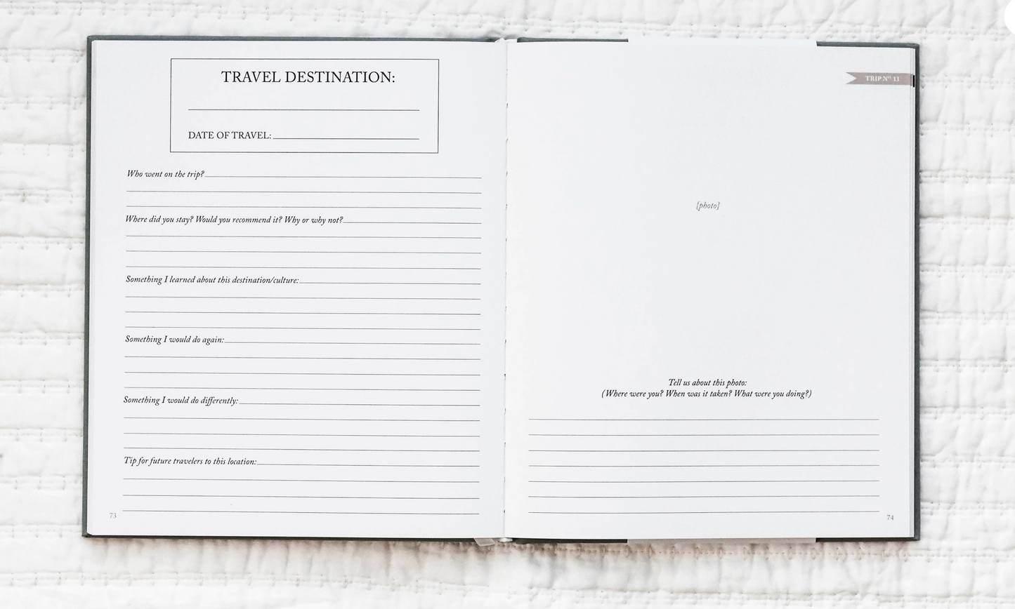 Travel | Memory Book