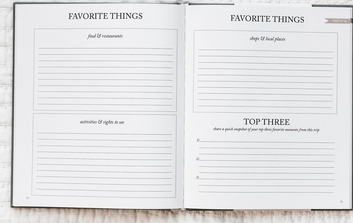 Travel | Memory Book