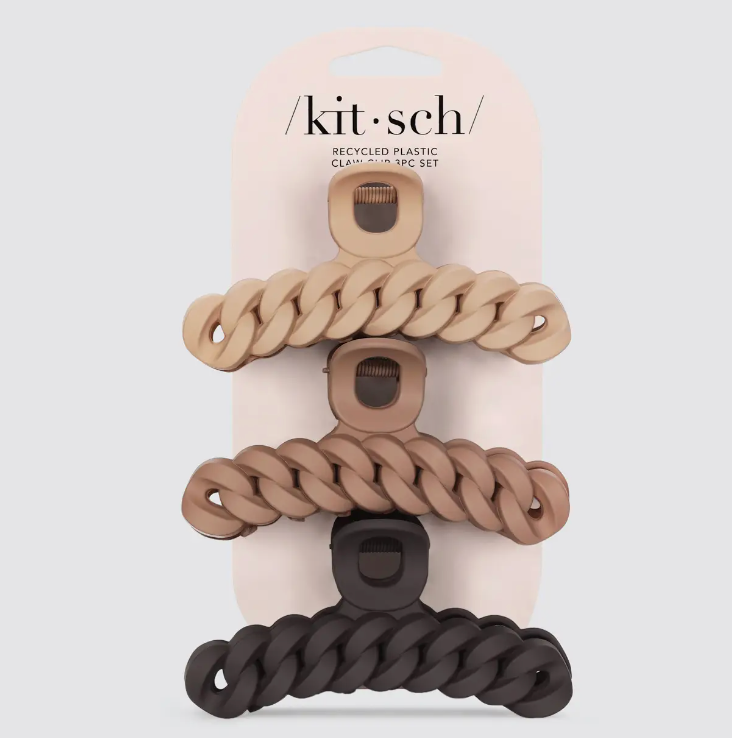 Natural 3 Piece | Hair Claw Set