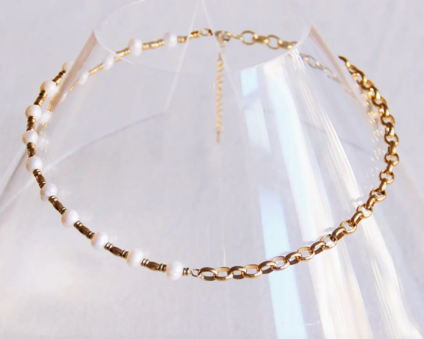 Coarse Pearl | Necklace