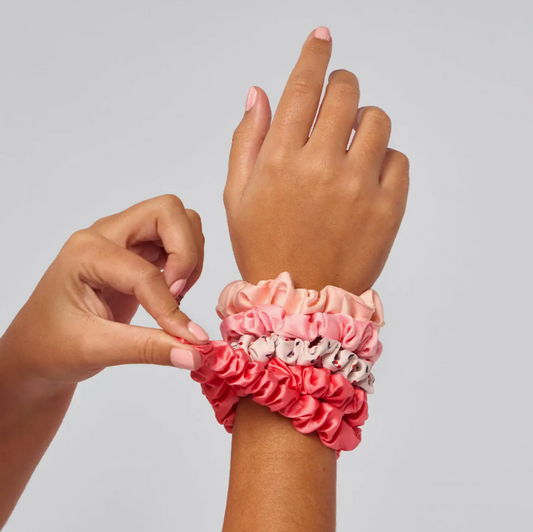 Cherry Satin | Scrunchies