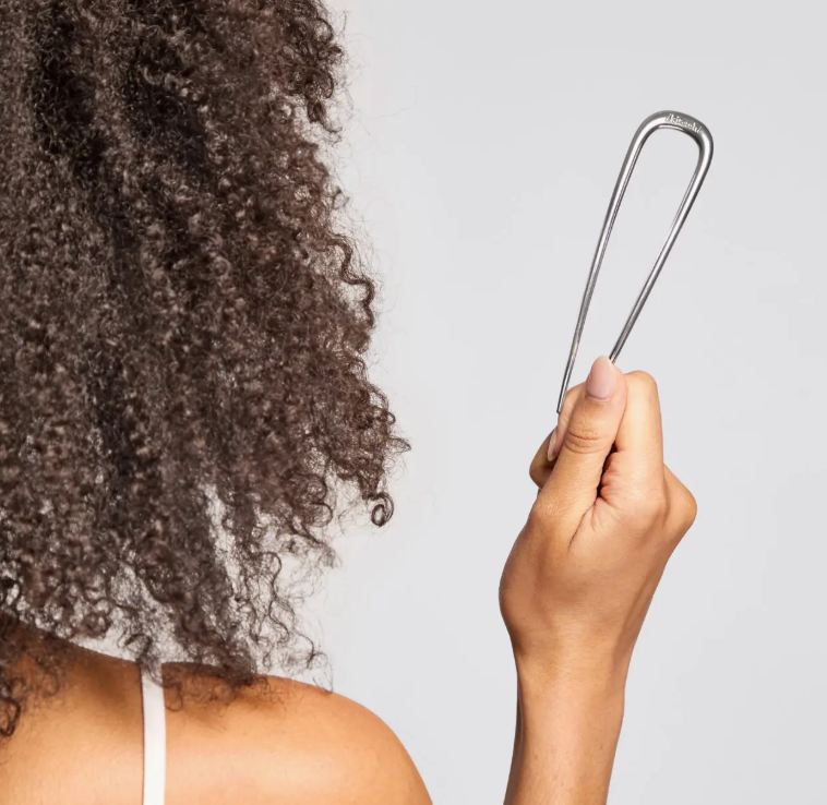 Silver French Hair | Pin