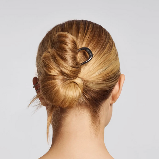 Hematite French Hair | Pin