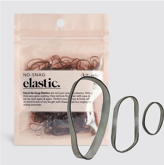100 Brown No Snag | Hair Elastics