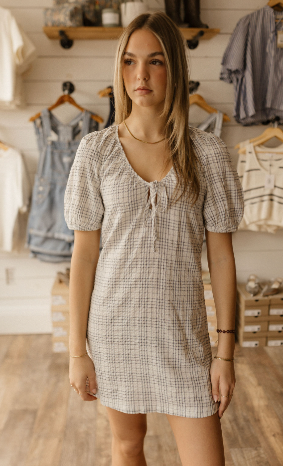 Desi | Plaid Mini Dress