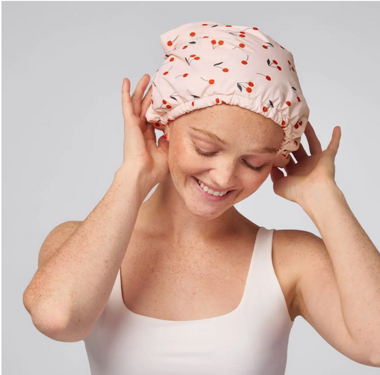 Cherry Flexi | Shower Cap