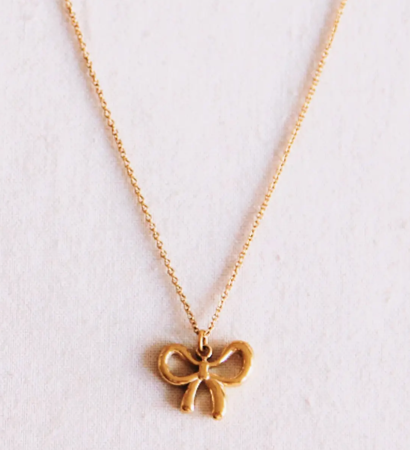 Dainty Bow | Necklace